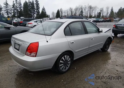 2005 Hyundai Elantra Gls/Gt from USA, damaged, VIN KMHDN45D15U014166